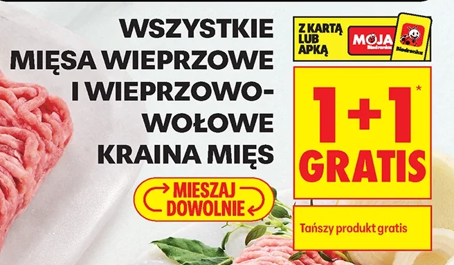 Wszystkie mięsa wieprzowe i wieprzowo-wołowe Kraina Mięs
