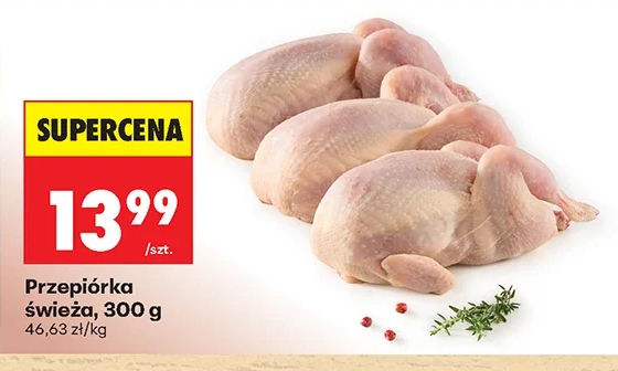 Przepiórka świeża 300 g