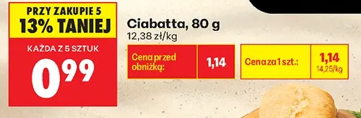 Ciabatta 80 g