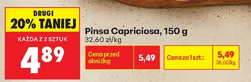 Pinsa Capriciosa 150 g