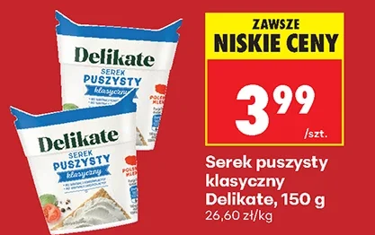 Delikate Serek puszysty klasyczny 150 g
