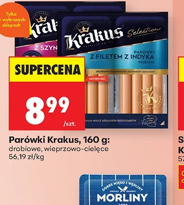 Krakus Parówki 160 g