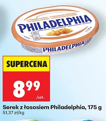 Philadelphia Serek z łososiem 175 g