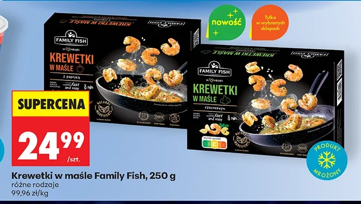 Family Fish Krewetki w maśle 250 g