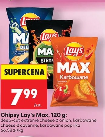 Lay's Chipsy Max 120 g