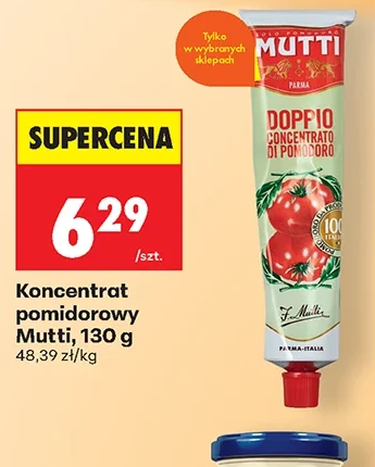 Mutti Koncentrat pomidorowy 130 g