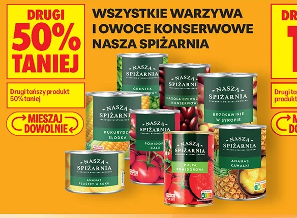 Wszystkie warzywa i owoce konserwowe Nasza Spiżarnia
