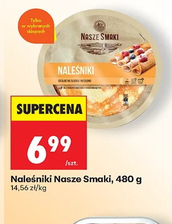 Nasze Smaki Naleśniki 480 g