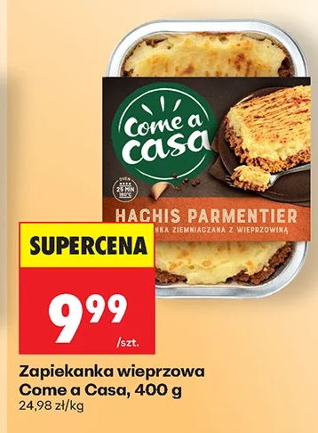 Come a Casa Zapiekanka wieprzowa 400 g