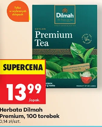 Dilmah Herbata Premium 1 szt.