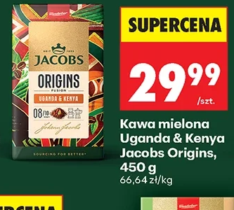 Jacobs Kawa mielona Uganda & Kenya Origins 450 g