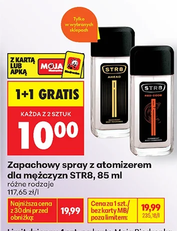 STR8 Zapachowy spray z atomizerem dla mężczyzn 85 ml