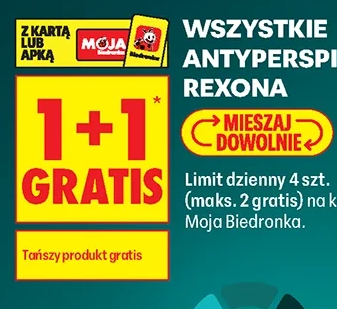 Wszystkie antyperspiranty Rexona