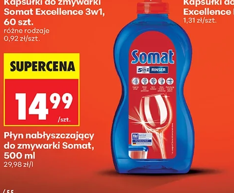 Somat Płyn nabłyszczający do zmywarki 500 ml