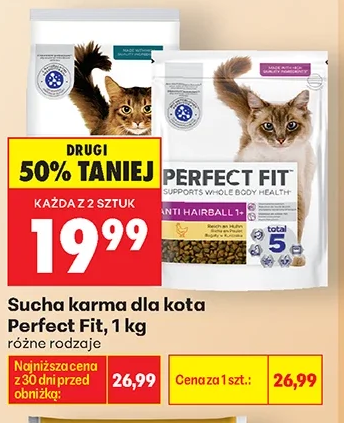Perfect Fit Sucha karma dla kota 1 kg