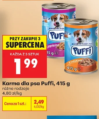 Puffi Karma dla psa 415 g