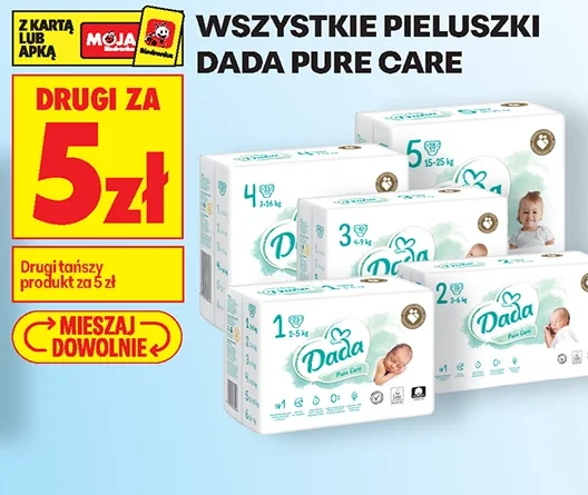 Wszystkie pieluszki Dada Pure Care
