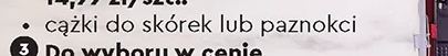 Cążki do skórek lub paznokci 1 szt.