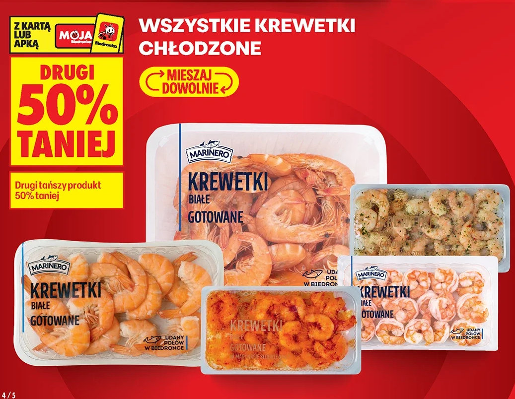 Wszystkie krewetki chłodzone