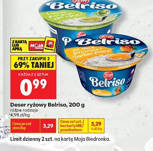 Belriso Deser ryżowy 200 g