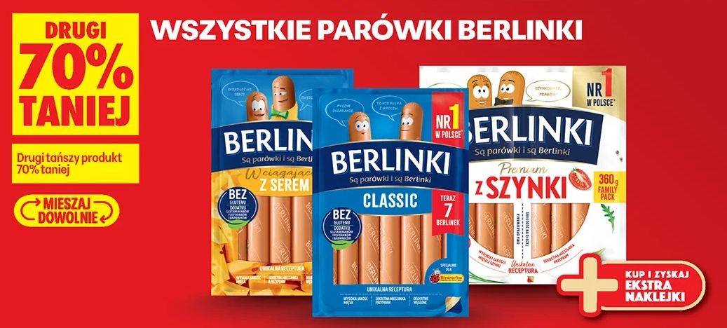 Wszystkie parówki Berlinki