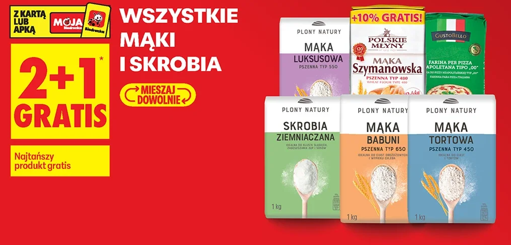 Wszystkie mąki i skrobia