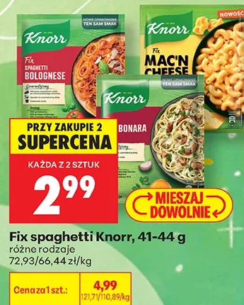 Knorr Fix spaghetti 44 g