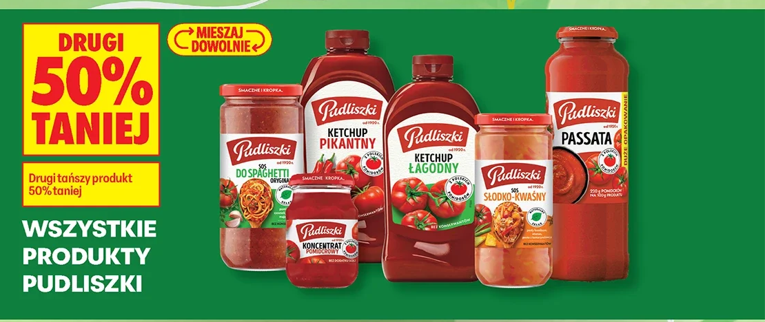Wszystkie produkty Pudliszki
