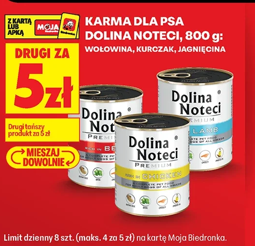 Karma dla psa Dolina Noteci, 800 g