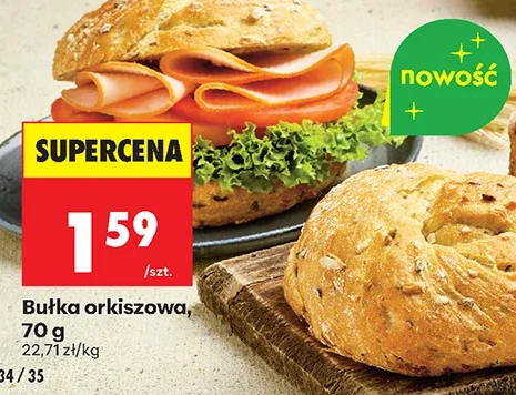Bułka orkiszowa 70 g