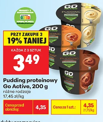 Go Active Pudding proteinowy 200 g