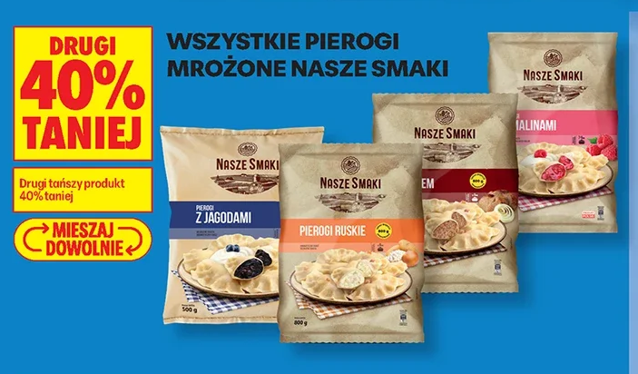 Wszystkie pierogi mrożone Nasze Smaki