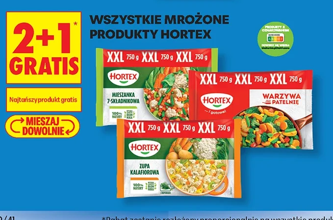 Wszystkie mrożone produkty Hortex