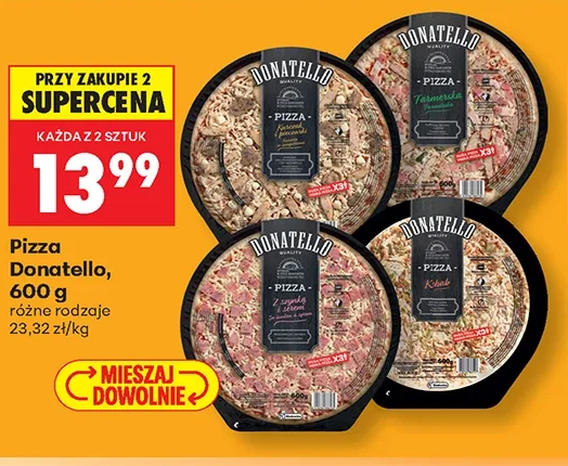 Donatello Pizza 600 g