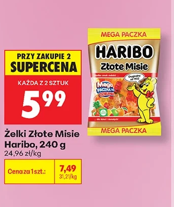 Haribo Żelki Złote Misie 240 g
