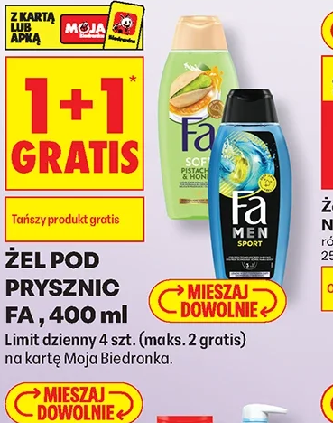 Żel pod prysznic Fa, 400 ml