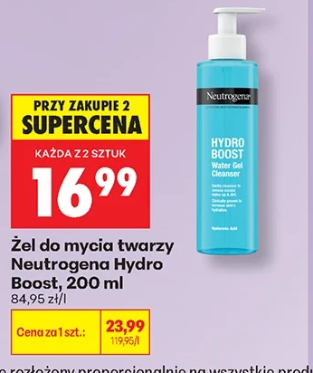 Neutrogena Żel do mycia twarzy Hydro Boost 200 ml