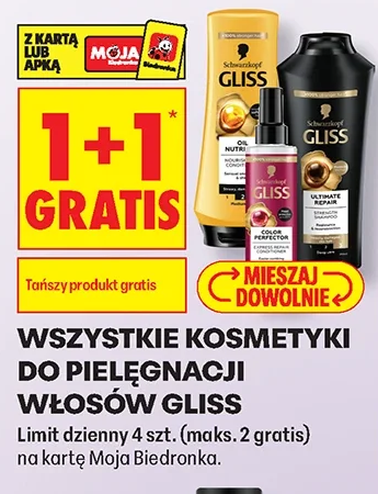 Wszystkie kosmetyki do pielęgnacji włosów Gliss