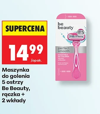 be Beauty Maszynka do golenia 5 ostrzy, rączka + 2 wkłady 1 szt.
