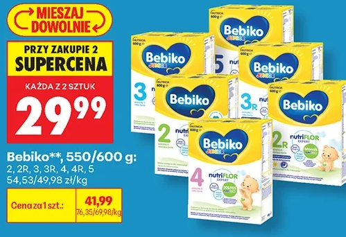 Bebiko Warianty 2, 3, 4, 4R, 5 600 g