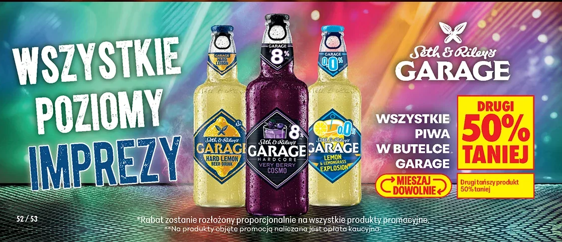 Wszystkie piwa w butelce Garage