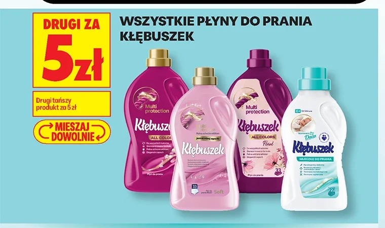 Wszystkie płyny do prania Kłębuszek