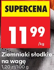 Ziemniaki słodkie na wagę 1 kg