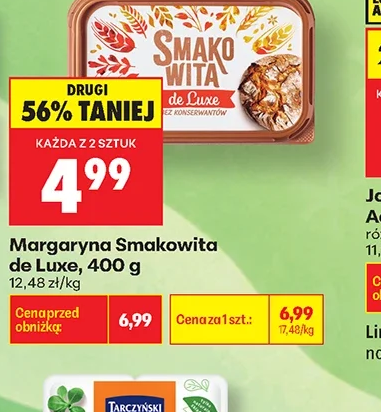 Margaryna Smakowita de Luxe 400 g