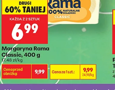 Rama Margaryna Classic 400 g