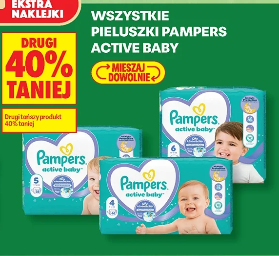 Wszystkie pieluszki Pampers Active Baby