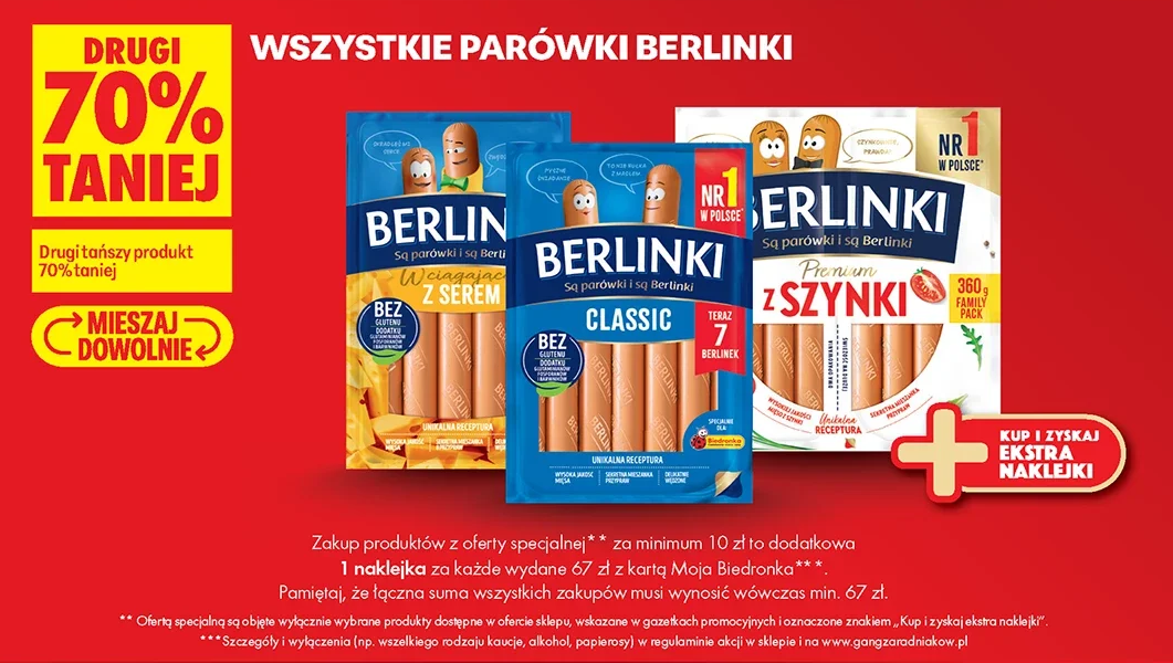 Wszystkie parówki Berlinki