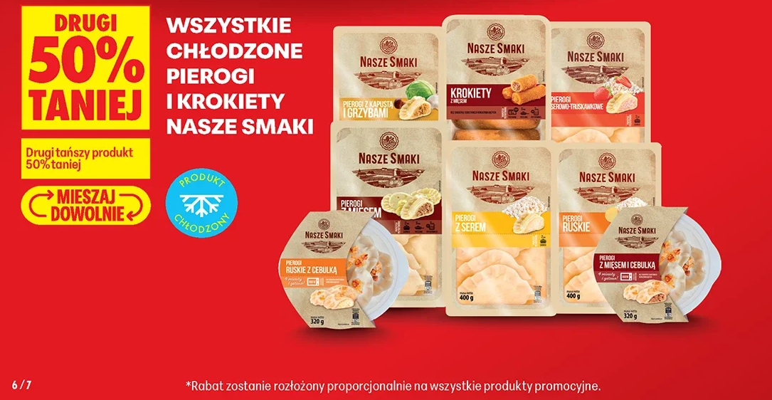 Wszystkie chłodzone pierogi i krokiety Nasze Smaki