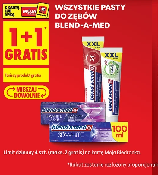 Wszystkie pasty do zębów Blend-a-med