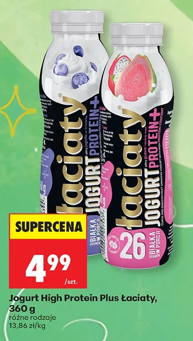 Łaciaty Jogurt High Protein Plus 360 g